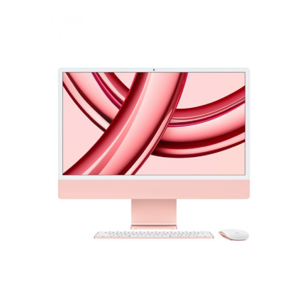 APPLE MQRT3GR/A iMac M3 All in One Υπολογιστής, Ροζ