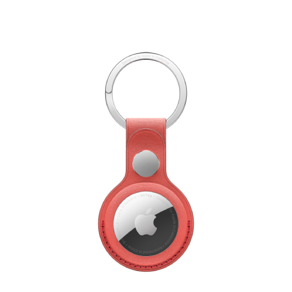 APPLE MT2M3ZM/A FineWoven Key Ring for AirTag, Coral