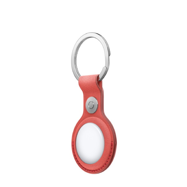 APPLE MT2M3ZM/A FineWoven Key Ring for AirTag, Coral | Apple| Image 3