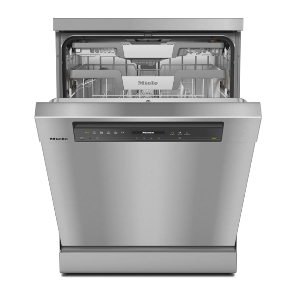 MIELE G 7600 SC Clean Steel Freestanding Dishwasher, Inox