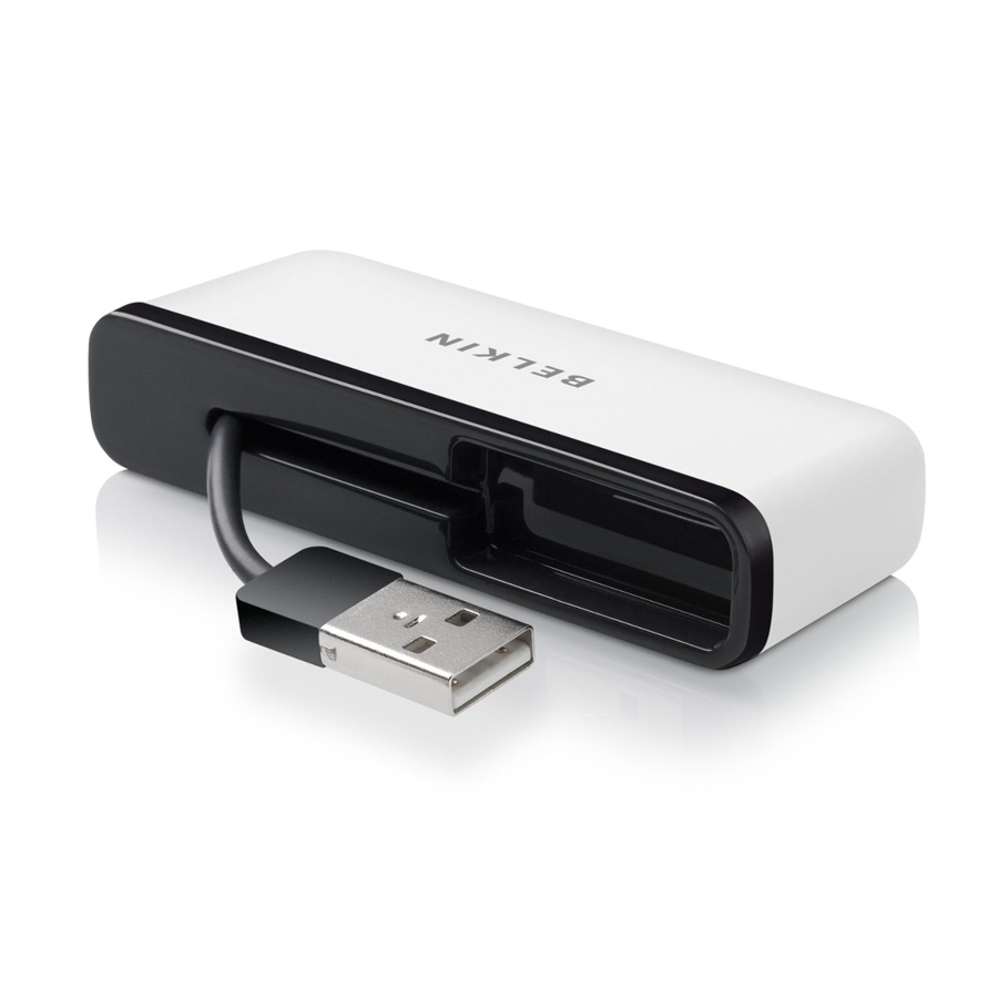 BELKIN F4U021BT USB-A Travel Hub, 4 Ports | Belkin| Image 2