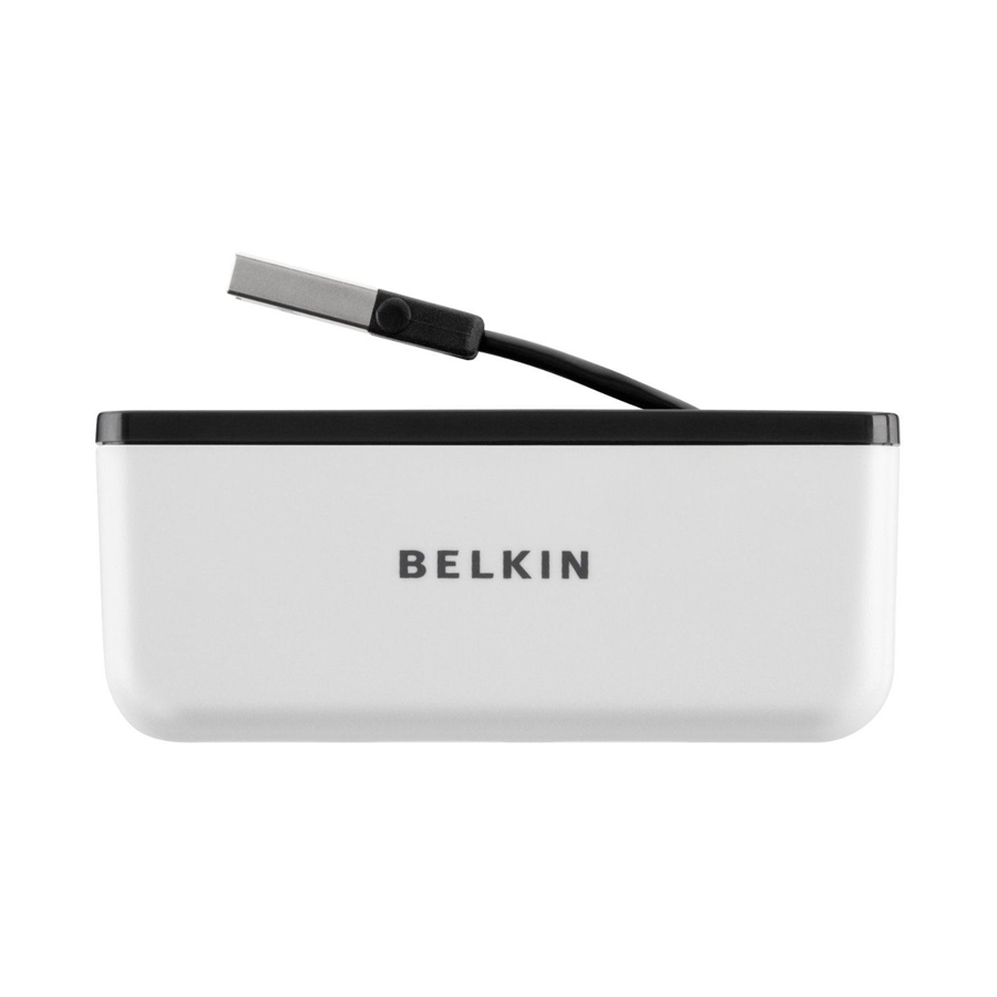 BELKIN F4U021BT USB-A Travel Hub, 4 Ports | Belkin| Image 3