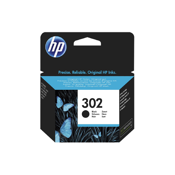 HP302 Ink Cartridge, Black