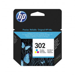 HP 302 Ink Cartridge, Tri-Color | Hp