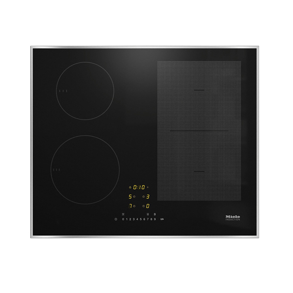 MIELE KM7464 FR Induction Ηob with PowerFlex, Stainless Steel