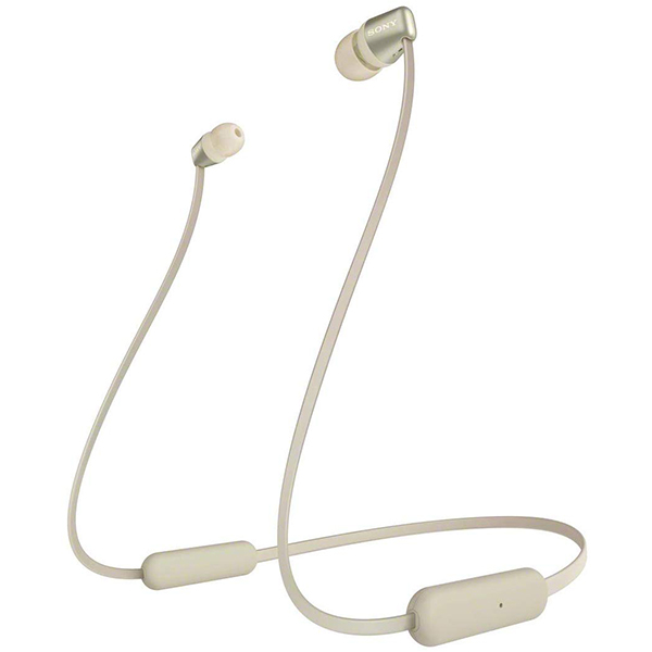 SONY WIC310N.CE7 Bluetooth Wireless In-Ear Headphones with Mic/Remote, Gold | Sony