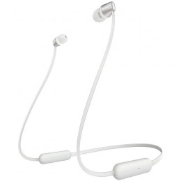 SONY WIC310W.CE7 Bluetooth Wireless In-Ear Headphones with Mic/Remote, White | Sony