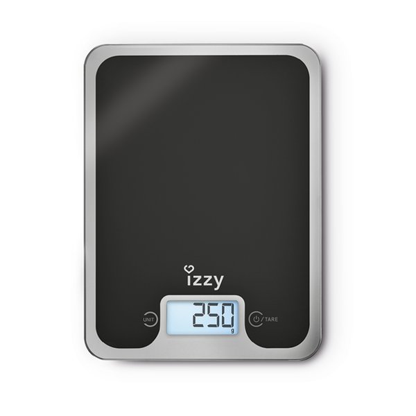 IZZY Black Mirror Kitchen Scale