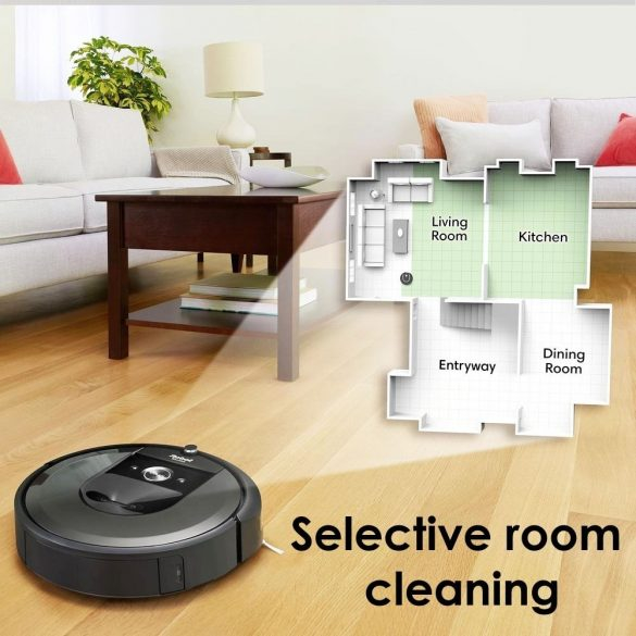 iRobot Roomba i7 Bagless Robotic Vacuum Cleaner | Irobot| Image 3