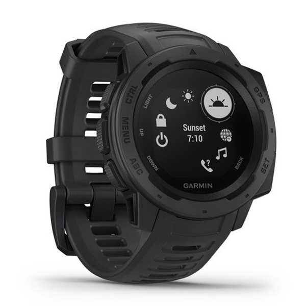 GARMIN Instinct GPS Smartwatch, Graphite | Garmin| Image 3
