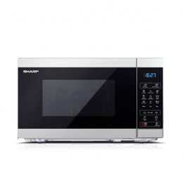 SHARP YC-MG02ESS05Microwave Oven with Grill, Silver | Sharp