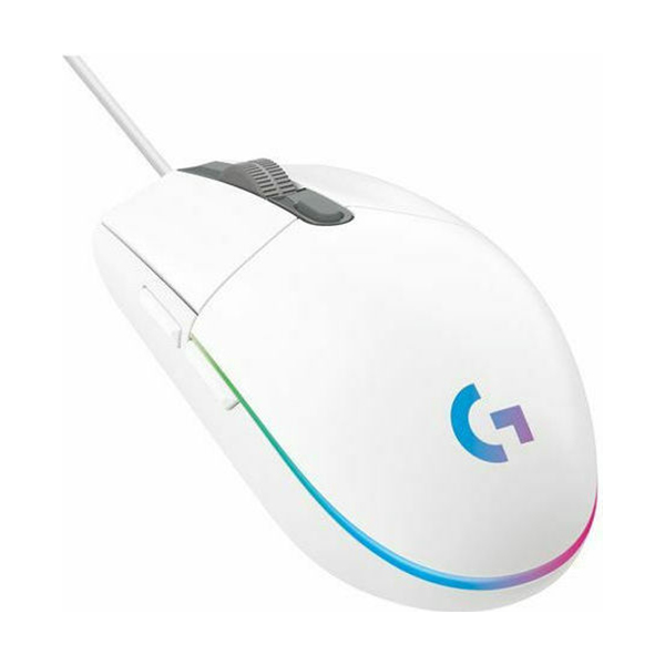 LOGITECH G102 LIGHTSYNC Wired Mouse, White | Logitech| Image 2