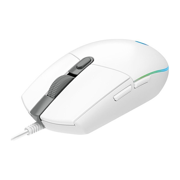 LOGITECH G102 LIGHTSYNC Wired Mouse, White | Logitech| Image 3