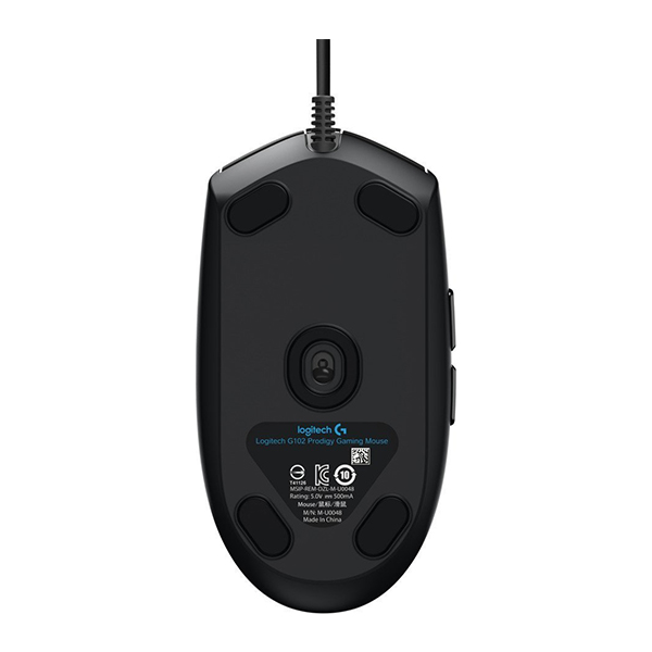 LOGITECH G102 LIGHTSYNC Wired Mouse, Black | Logitech| Image 5