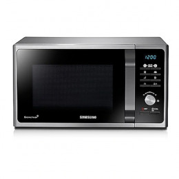 SAMSUNG MG23F301TAS/GC Microwave Oven with Healthy Cooking Mode and Grill 23 Litres, Inox | Samsung
