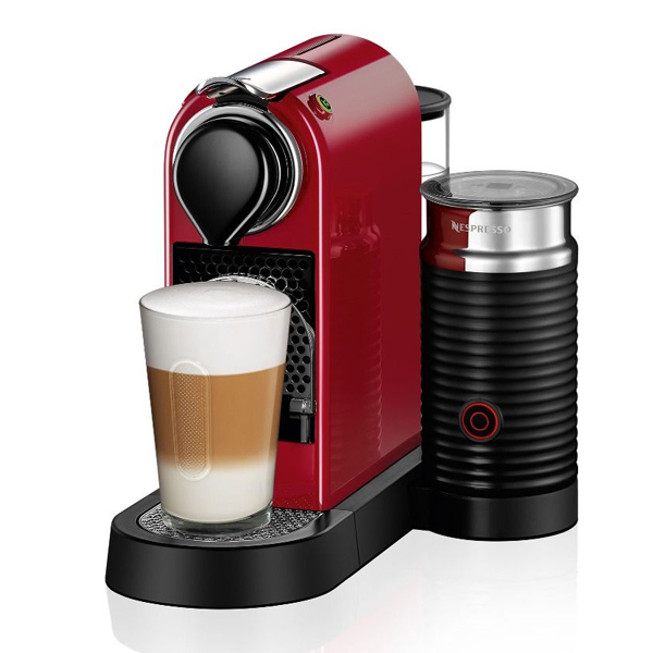 NESPRESSO Citiz and Milk Capsule Coffee Machine, Red | Nespresso