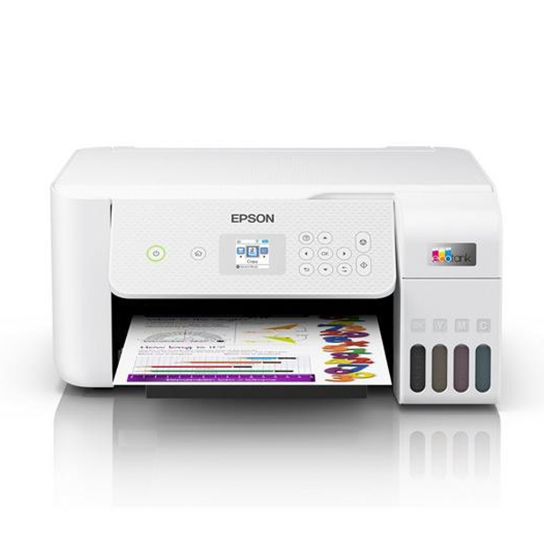 EPSON EcoTank L3266 Multifunction Wi-Fi Ink Tank A4 Printer, With Up To 3 Years Of Ink Included
