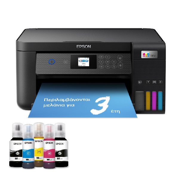 EPSON EcoTank L4260 Multifunction Wi-Fi Ink Tank A4 Printer, With Up To 3 Years Of Ink Included | Epson| Image 3