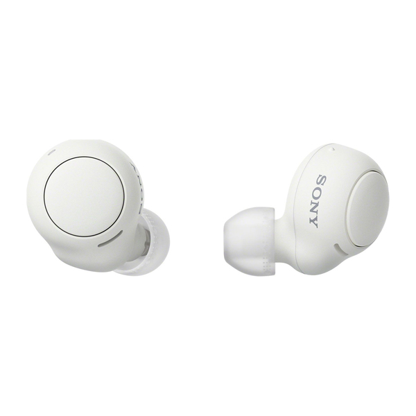 SONY WFC500W.CE7 XBass True Wireless Headphones, White | Sony
