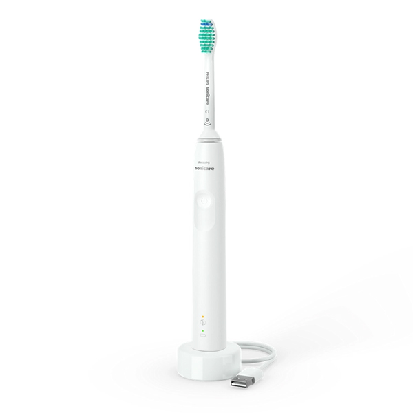 PHILIPS HX3671/13 Sonic Electric Toothbrush, White