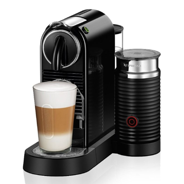 NESPRESSO Citiz and Milk Capsule Coffee Machine, Black | Nespresso