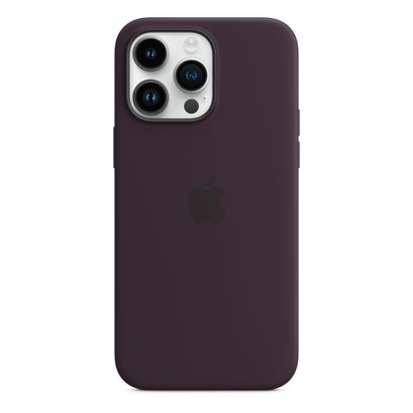 APPLE MPTK3ZM/A Θήκη Σιλικόνης για iPhone 14 Pro με MagSafe, Elderberry