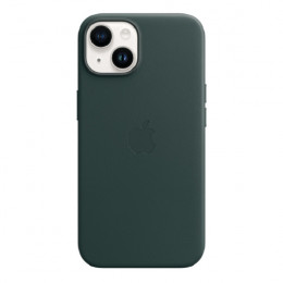 APPLE MPP53ZM/A Leather Case for iPhone 14 with MagSafe, Green | Apple