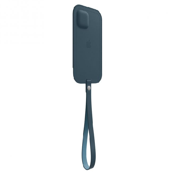 APPLE Leather Sleeve Θήκη με MagSafe για iPhone 12/12 Pro Smartphone, Μπλε | Apple| Image 2