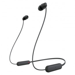 SONY WIC100B.CE7 In-Ear Wireless Headphones, Black | Sony
