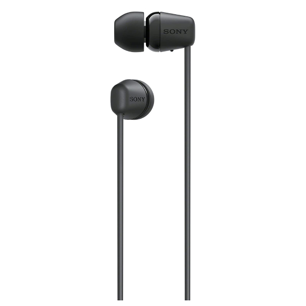 SONY WIC100B.CE7 In-Ear Aσύρματα Ακουστικά, Mάυρο | Sony| Image 2