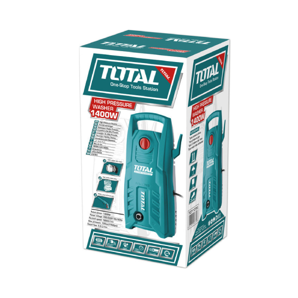 TOTAL TOT-TGT11316 Πλυστικό Μηχάνημα Υψηλής Πίεσης 1400W | Total| Image 4