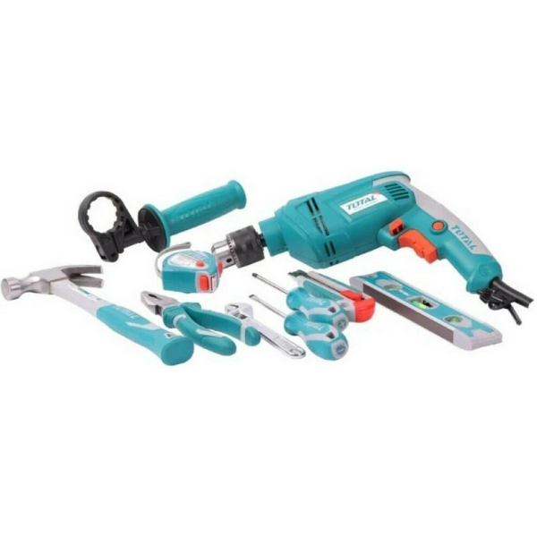 TOTAL THKTHP1012 Set Impact Drill & 101 Pieces Hand Tools | Total| Image 3