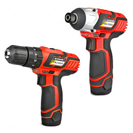 STAYER STY-002054 Cordless Set Impact Wrench and Drill/ Screwdriver/ Hammer | Stayer