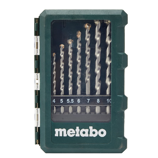 METABO 626706000 Set Masonry Drill Bits 8pcs