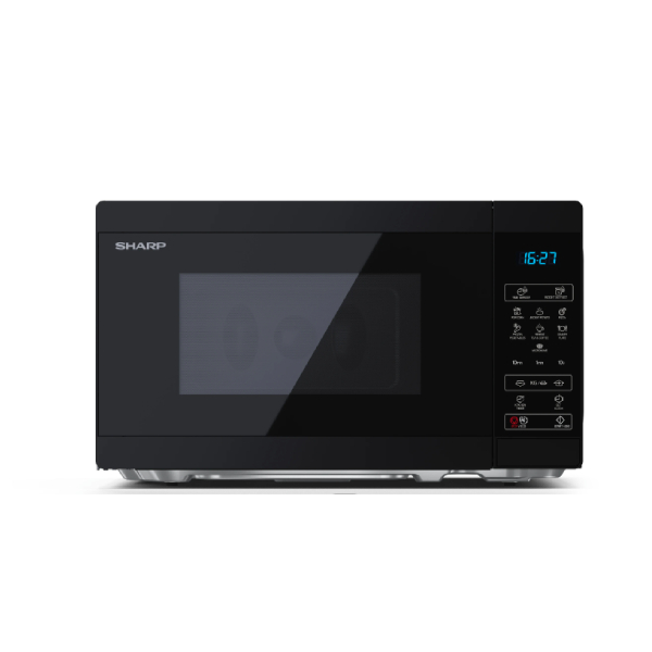 SHARP YC-MS02E-B Microwave Oven, Black