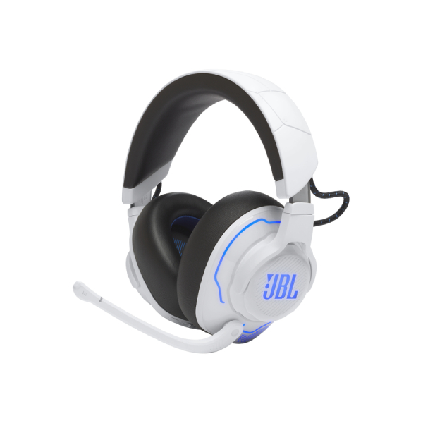 JBL Quantum 910P Over-Ear Wireless Headphones, White