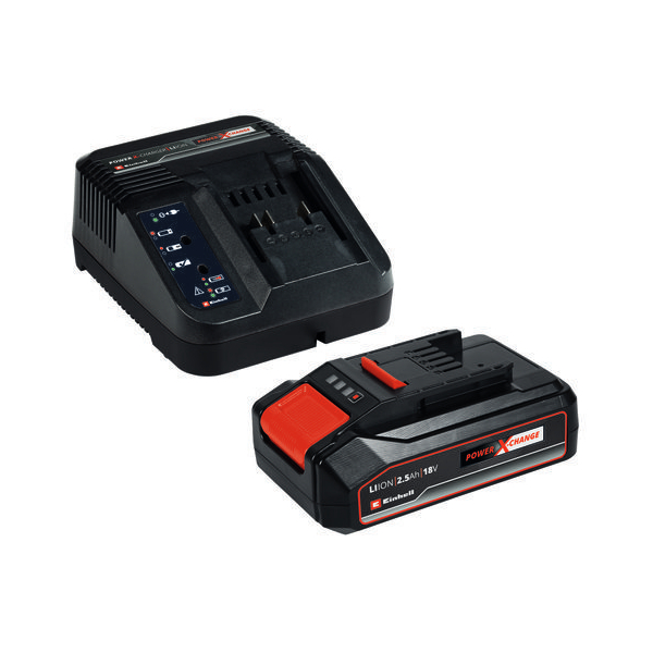 EINHELL 4512097 Battery 2.5Ah Set with 18V Charger 
