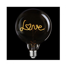 MITB 994019 E27 LED Handmade Bulb Love | Mitb