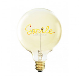 MITB 994030 E27 LED Bulb Handmade Smile, Yellow | Mitb