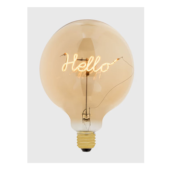 MITB 994030 E27 LED Bulb Handmade Hello