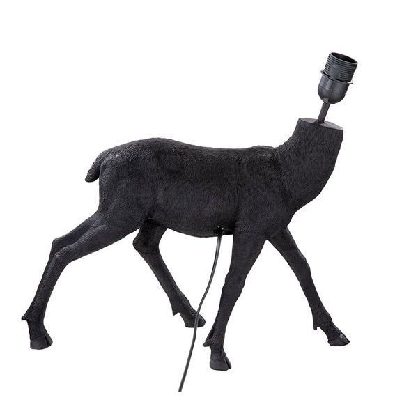 Black Deer Φωτιστικό Δαπέδου, Μαύρο | Gilde| Image 3