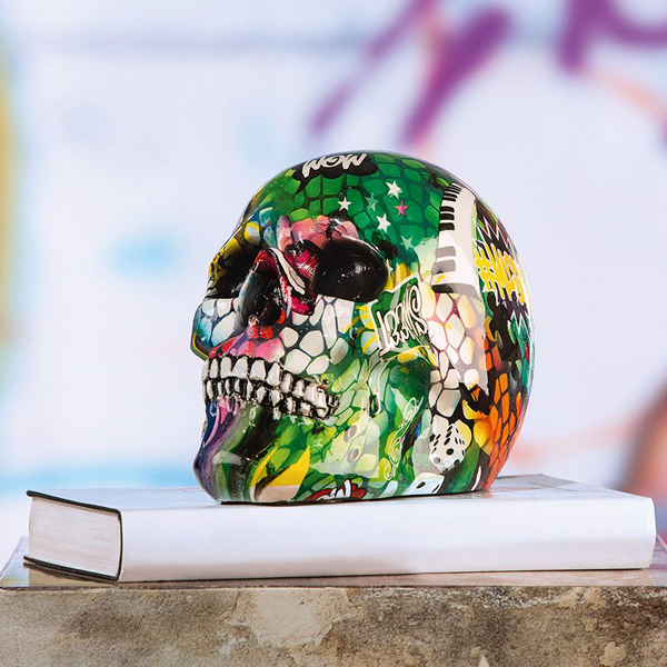 Poly Decorative Skull, Colorfull | Gilde| Image 3