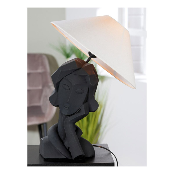 Lady Jolie Table Lamp, Black | Gilde| Image 3