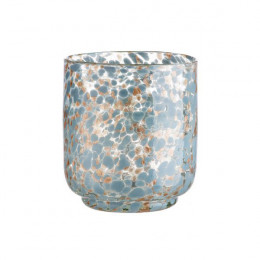 Murina Glass Vase, Blue | Gilde