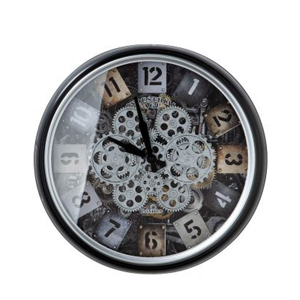 Steam Metal Wall clock 51 cm