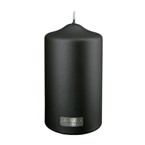 Wax Pillar Κερί, Μεταλλικό Μαύρο