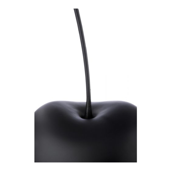 Decorative Ceramic Cherry, Black | Gilde| Image 3
