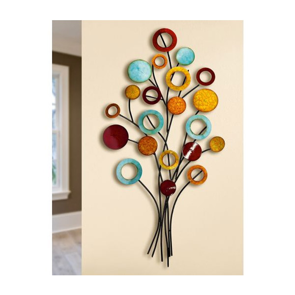 Tree of Life Metal Relief Wall Decoration | Gilde| Image 2