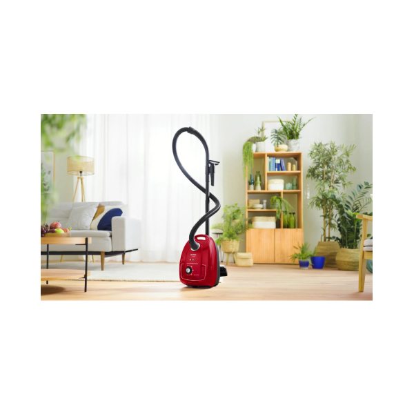 BOSCH BGB38RD2 Series 4 Vacuum Cleaner with Bag, Red | Bosch| Image 4