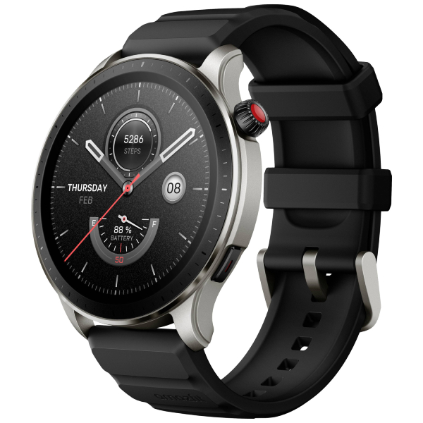 AMAZFIT W2166EU1N GTR 4 Smartwatch, Superspeed Black